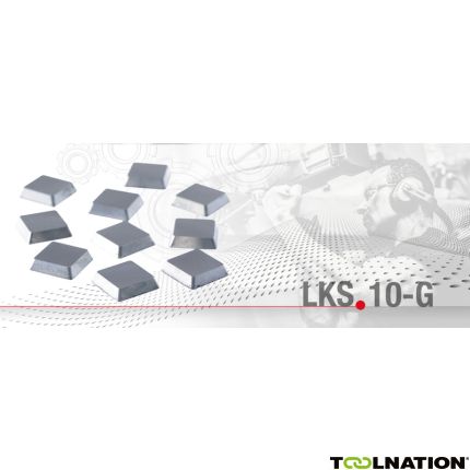 Euroboor LKS.10-G LKS snijplaatje voor LKF.200 Laskantenfrees per stuk - 1
