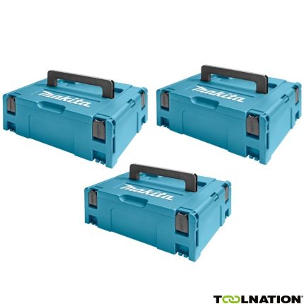 Makita Accessoires M-BOX2PACK Mbox nr.2 Systainer 3 Pack - 1