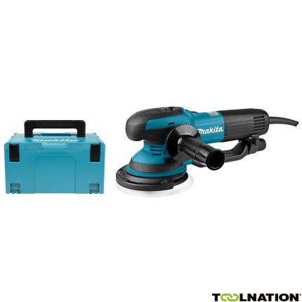Makita BO6050J 230V Excenter schuurmachine 150mm in MBox - 1