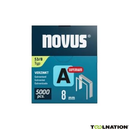 Novus 042-0762 Niet met fijne draad A 53/8 mm Superhard (5000 stuks) - 1