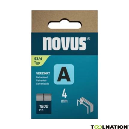 Novus 042-0772 Niet met fijne draad A 53/4 mm (1800 stuks) - 1