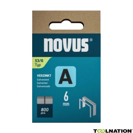 Novus 042-0776 Niet met fijne draad A 53/6 mm (800 stuks) - 1