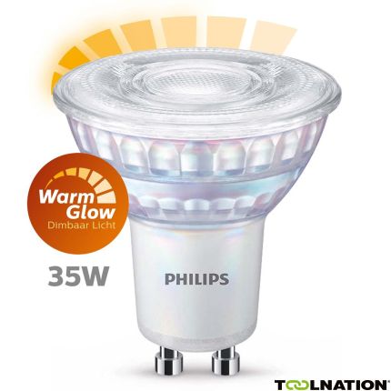 Philips P774110 LED Spot (dimbaar) 35 Watt GU10 - 1