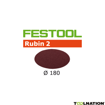 Festool Accessoires 499126 SCHUURSCHIJF RUBIN 2 STF D180/0 P60 RU2/50 - 1