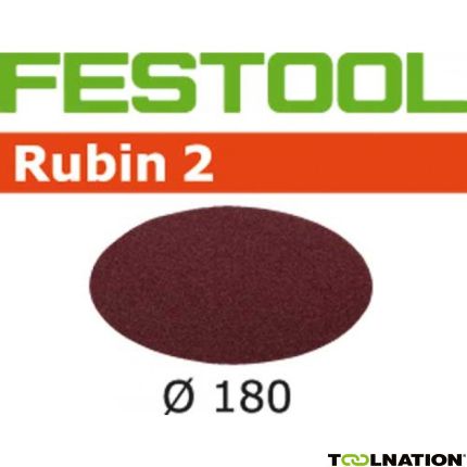 Festool Accessoires 499127 SCHUURSCHIJF RUBIN 2 STF D180/0 P80 RU2/50 - 1