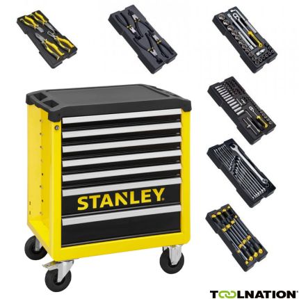 Stanley STHT6-80827 Transmodule Gereedschapskar 7 Laden gevuld met 6 modules! - 1