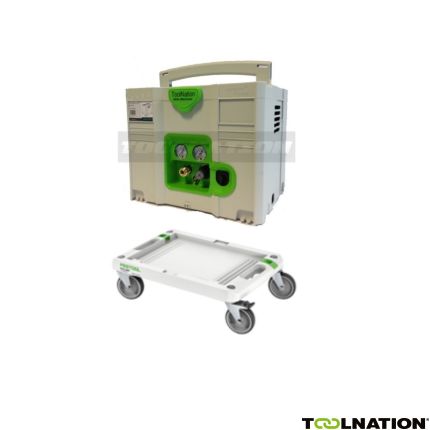 Toolnation 311212TNA SysComp 150-8-6 Compressor in T-Loc Systainer Limited Edition! + Festool RB-SYS Systainer Cart - 2