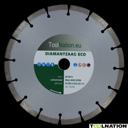 Toolnation NSUE203TN Diamantzaagblad 230mm ECO - 1