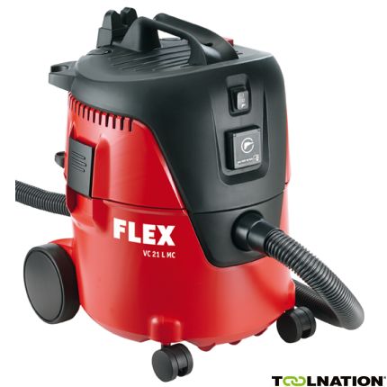 Flex-tools 405418 VC 21 L MC Veiligheidsstofzuiger met manuele filterreiniging, 20 l, klasse L - 1