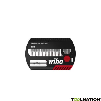 Wiha 39037 Bitset FlipSelector Standard 25 mm TORX® Tamper Resistant (met boring) 13-delig 1/4" -39037 - 1