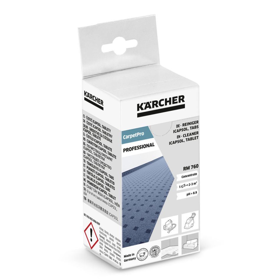 Kärcher Professional 6.295-850.0 CarpetPro tapijtreinigingsmiddel RM 760, tabletten , 16tabs
