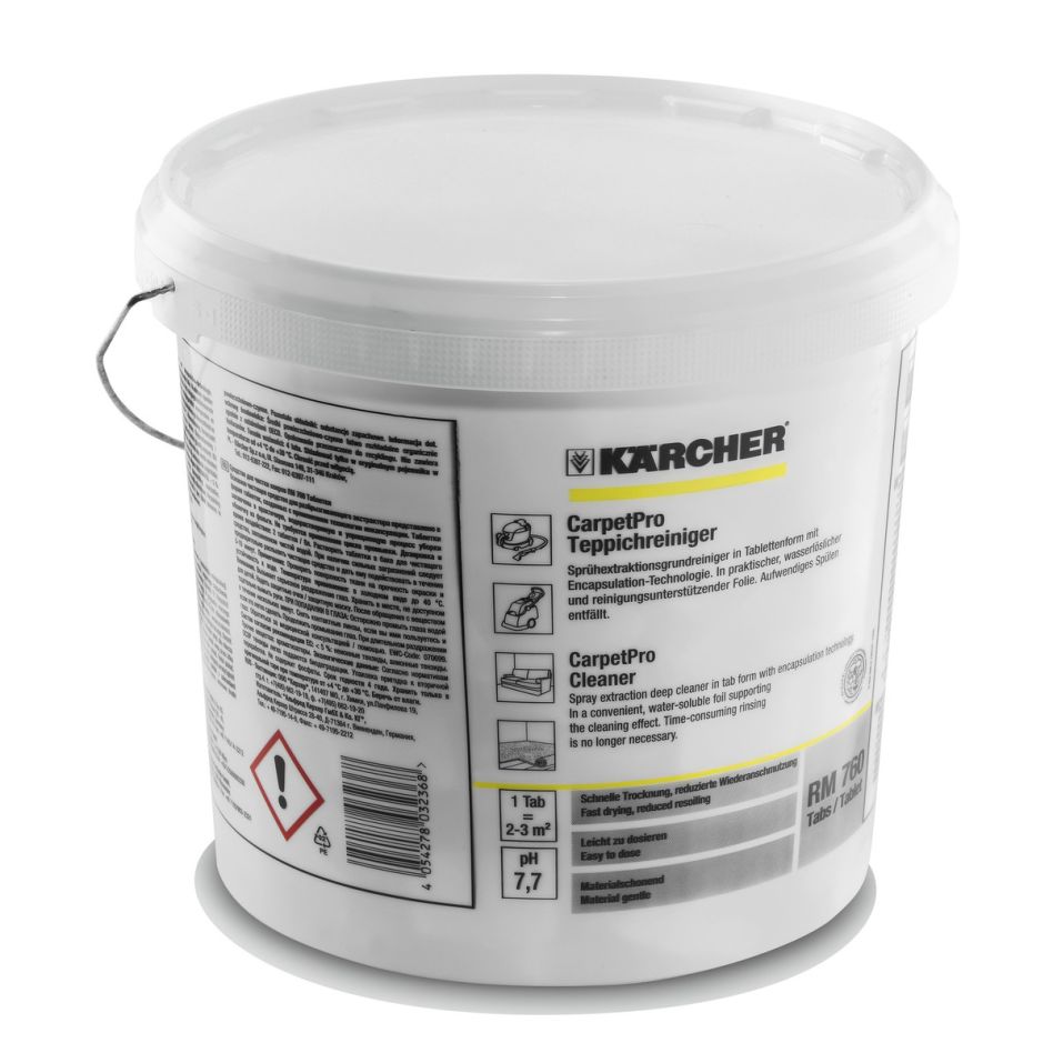 Kärcher Professional 6.295-851.0 CarpetPro reiniger iCapsol RM 760 tabs, 200tabs