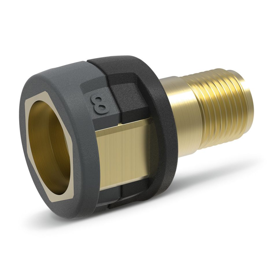 Kärcher Professional 4.111-036.0 Adapter 8 EASY!Lock 20 IG - M18 x 1,5 AG
