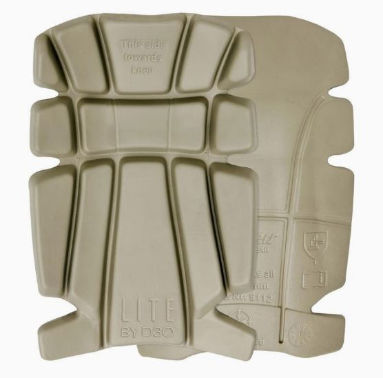 Snickers Workwear 91121400000 D3O Lite™ Kniebeschermers, Khaki, one size