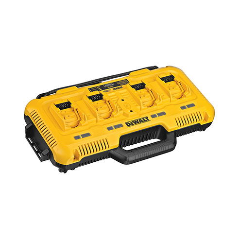 DeWalt Accessoires DCB104-QW XR 4-poorts snellader 10,8 - 18 Volt en FlexVolt