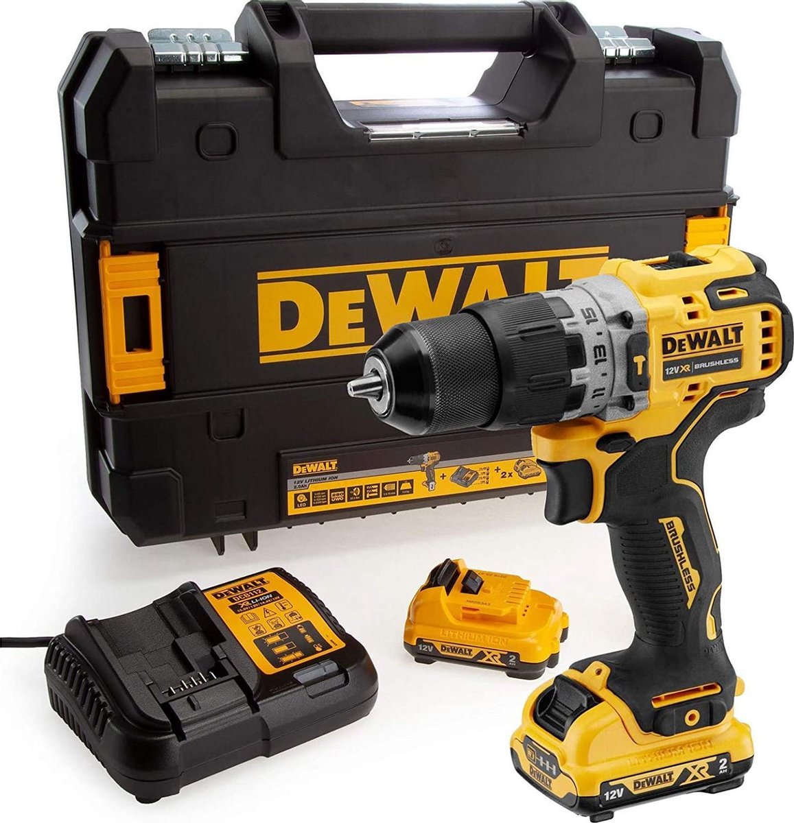 DeWalt DCD706D2-QW Accuklopboor 12 Volt 2,0 AH Li-ion