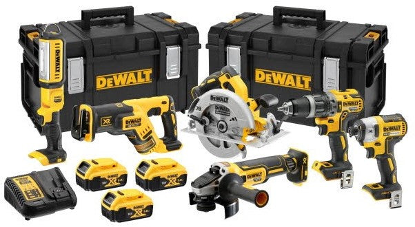 DeWalt DCK623P3-QW Voordeelset 3x 18V 5,0 Ah XR Li-Ion 6-Delig in ToughSystem Koffer