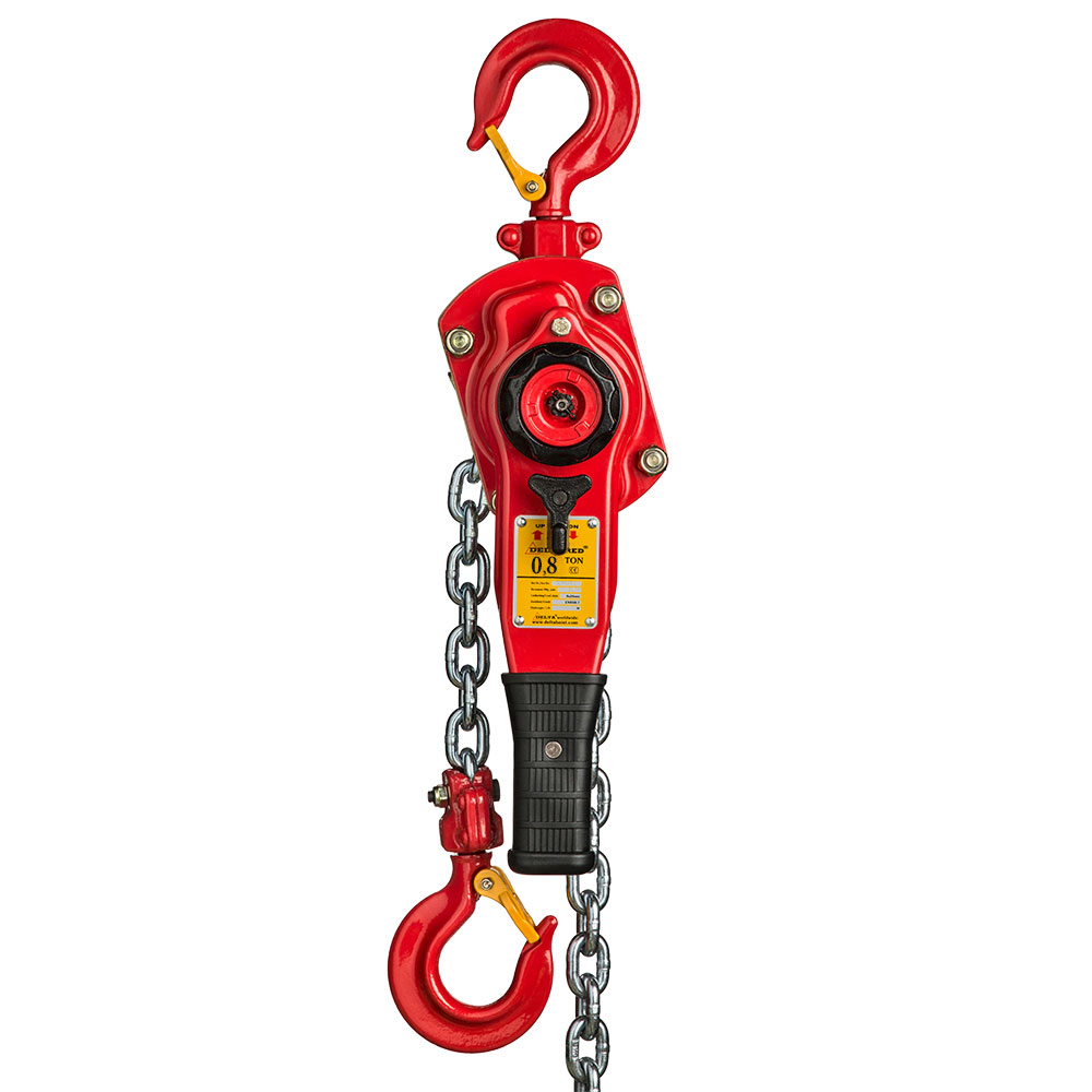 Delta DR.0.0520801.5.OP RED - Premium rateltakel - 0,8 ton - met overlastbeveiliging - met 1,5 meter hijshoogte