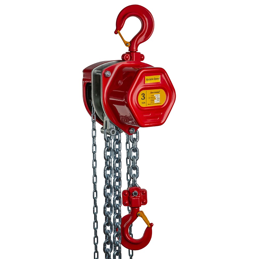 DELTA RED VS.0.04103000 High-Speed Premium handkettingtakel 3 ton 1 part excl. ketting