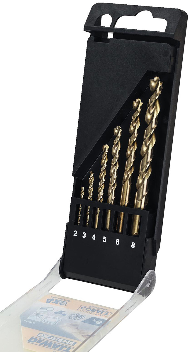 DeWalt Accessoires DT4956-QZ HHS Industrial Cobalt 6-delige set (2,3,4,5,6,8)