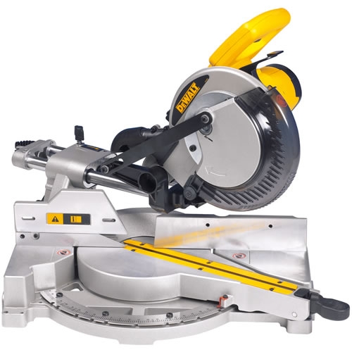 DeWalt DW712-QS 216 mm elektronische afkort- en verstekzaagmachine