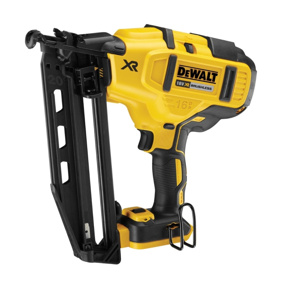 DeWalt DCN660N-XJ 18V Li-Ion Accu afwerk tacker body 32-63mm 16 Gauge koolborstelloos