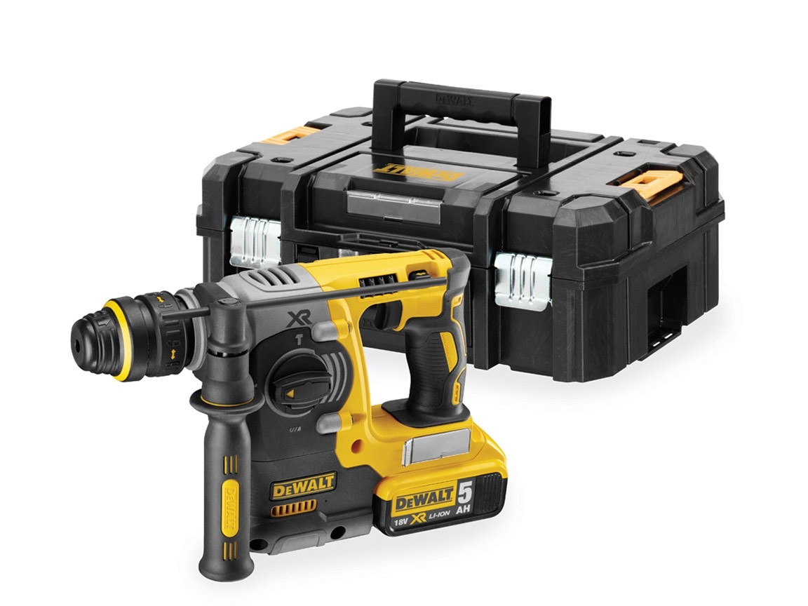 DeWALT DCH274P2T-QW Accucombihamer 18 Volt 5,0 AH + Snelwisselboorkop