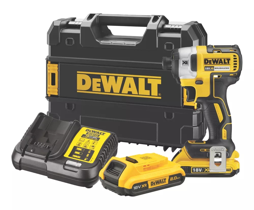 DEWALT DCF887D2 Slagschroevendraaier BRUSHLESS 18V 2.0Ah Li-Ion in TSTAK