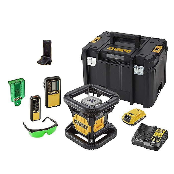 DeWALT DCE079D1G-QW 18V 2,0Ah Li-Ion Volautomatische roterende groene laser (outdoor)