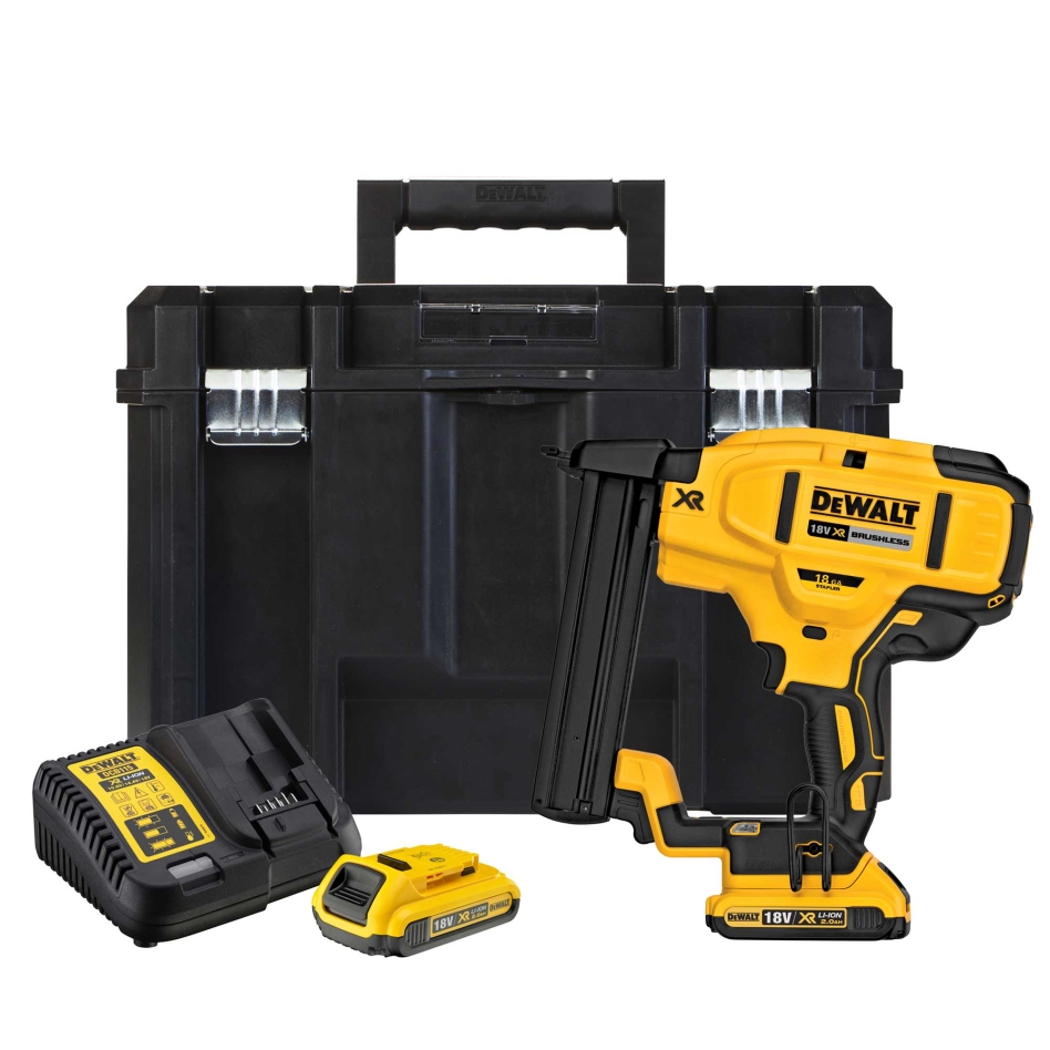 DEWALT DCN681D2-QW XR Brushless Nietmachine 18V 2,0Ah Li-Ion 12-38mm in TSTAK Koffer