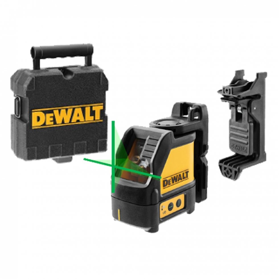 DeWALT DW088CG-XJ Kruislijnlaser 2 lijnen Groen