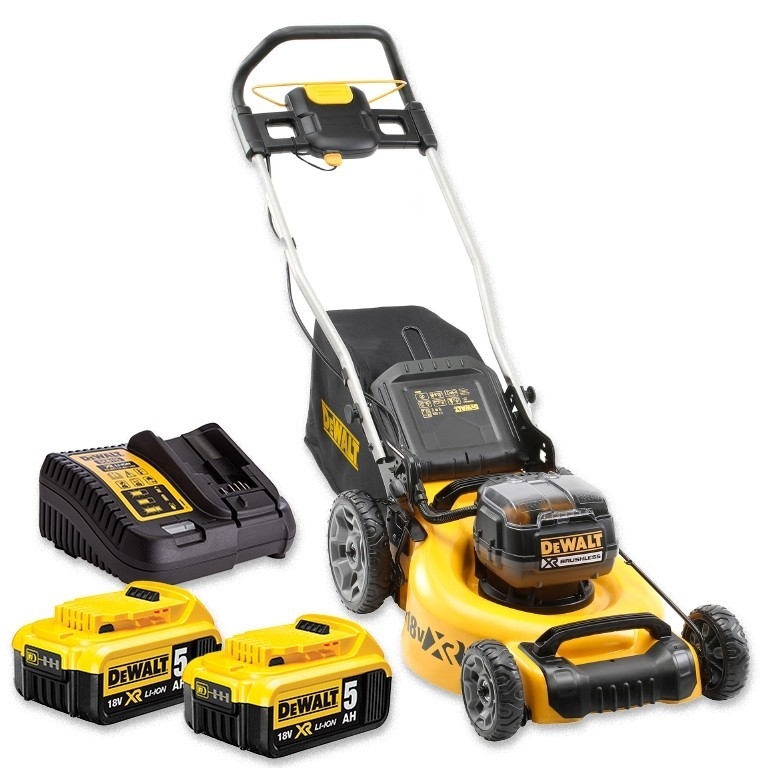 DeWALT DCMW564P2-QW Accu Grasmaaier 48 cm 2 x 18V 5,0Ah Li-Ion
