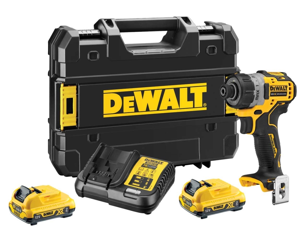 DeWALT DCF601D2-QW 12 Volt 2.0Ah Li-Ion compacte accuslagschroefmachine
