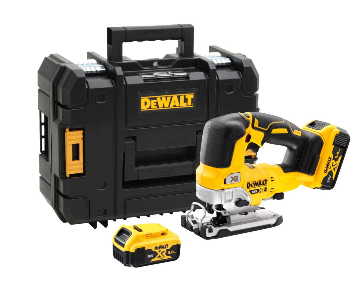 DEWALT DCS334P2-QW Decoupeerzaag XR 18 Volt koolborstelloos 5.0Ah Li-ion