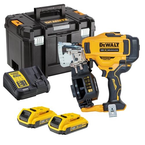 DeWALT DCN45RND2-QW Roofing Nailer 18V 2.0Ah LI-Ion accu