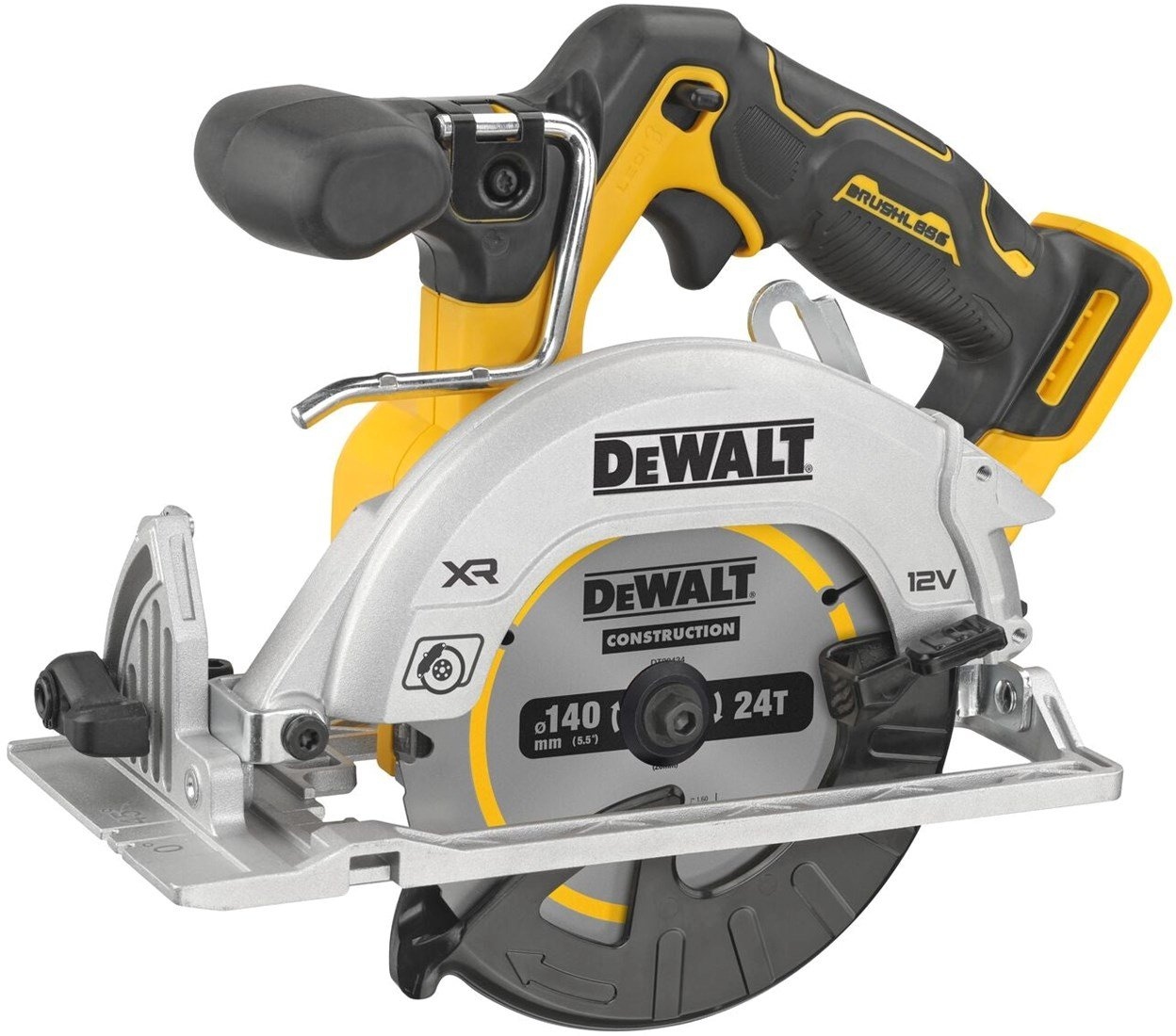 DeWalt DCS512N-XJ Accu Cirkelzaag 140mm 12V XR Brushless excl. accu's en lader in doos