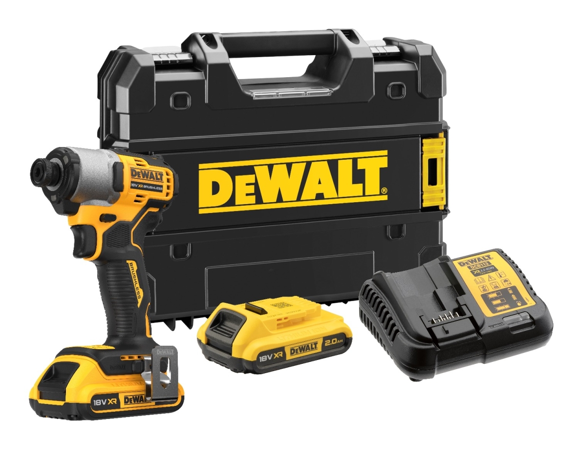 DEWALT DCF840D2T-QW Slagschroevendraaier 18V XR 2.0Ah Li-Ion