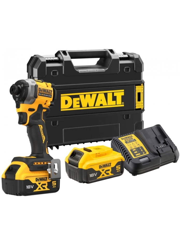 DeWalt DCF850P2T-QW Slagschroevendraaier 18V XR 5,0Ah Li-ion in Tstak koffer