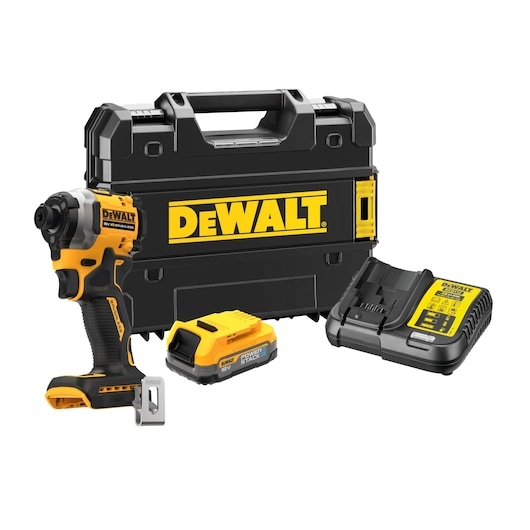 DEWALT DCF850E1T-QW Ultra Compacte Accu Slagschroevendraaier 18V XR 1x 1.7Ah Li-Ion in TSTAK Brushless