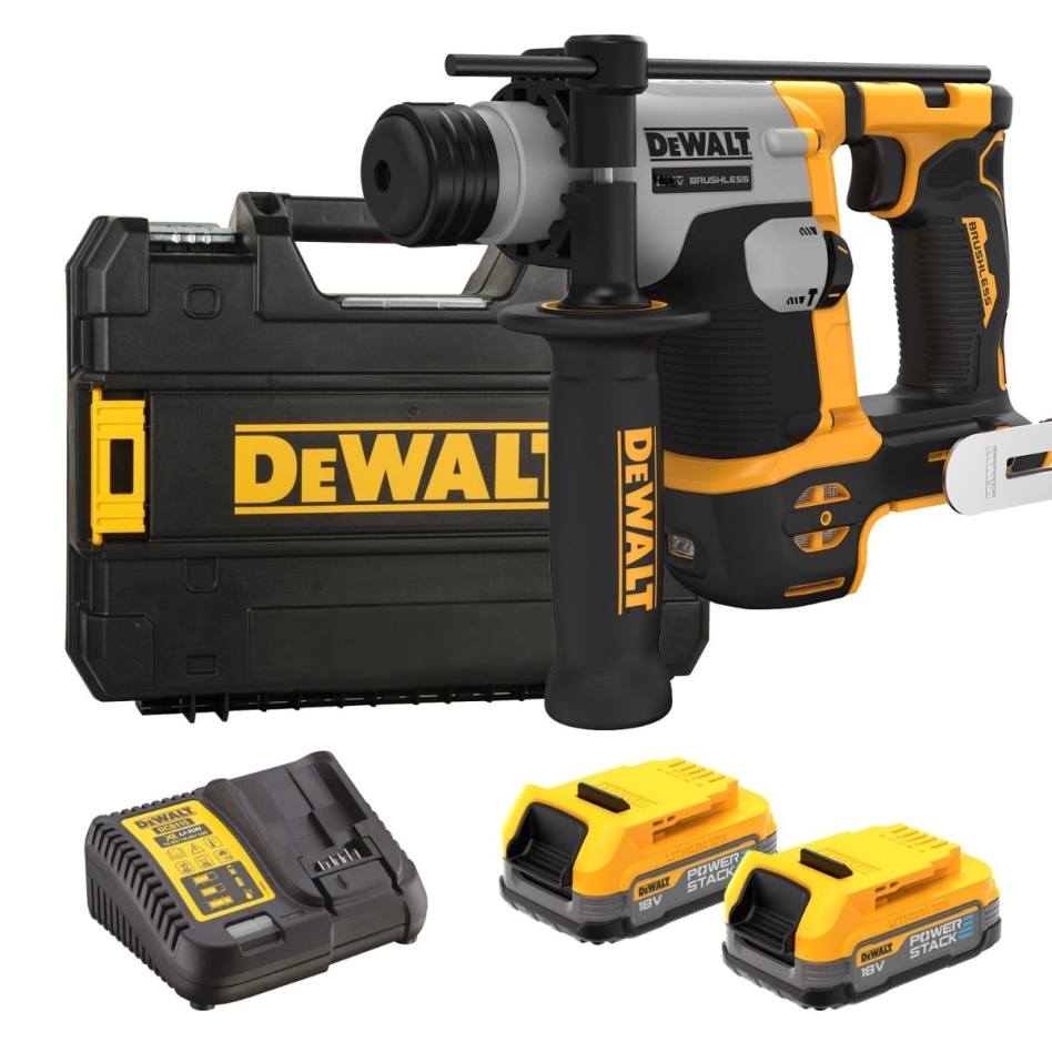 DeWALT DCH172E2T-QW Accuboorhamer SDS Plus 18 Volt XR PowerStack