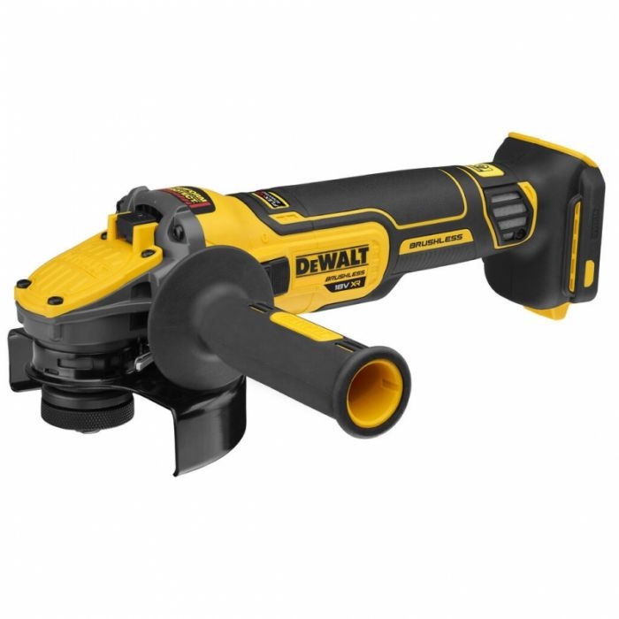 DeWalt DCG409VSN-XJ Accu haakse slijper Flexvolt Advantage 125 mm met variabele snelheid 18V excl. accu's en lader