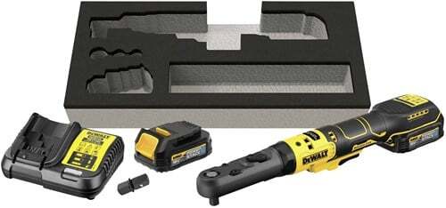 DEWALT DCF510E2G-QW Accu Haakse ratelsleutel 18V XR 3/8