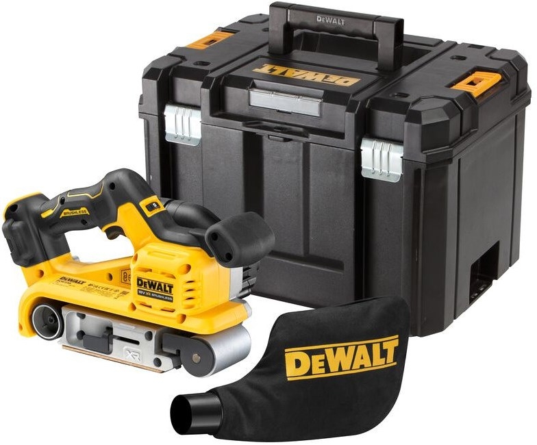 DeWalt DCW220NT-XJ XR Brushless Bandschuurmachine 18V excl. accu's en lader in TSTAK koffer