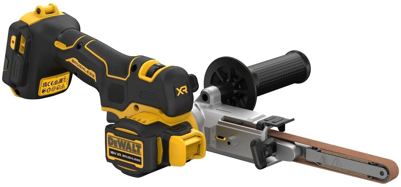 DeWalt DCM200N-XJ Accu Bandvijlmachine 18V excl. accu's en lader