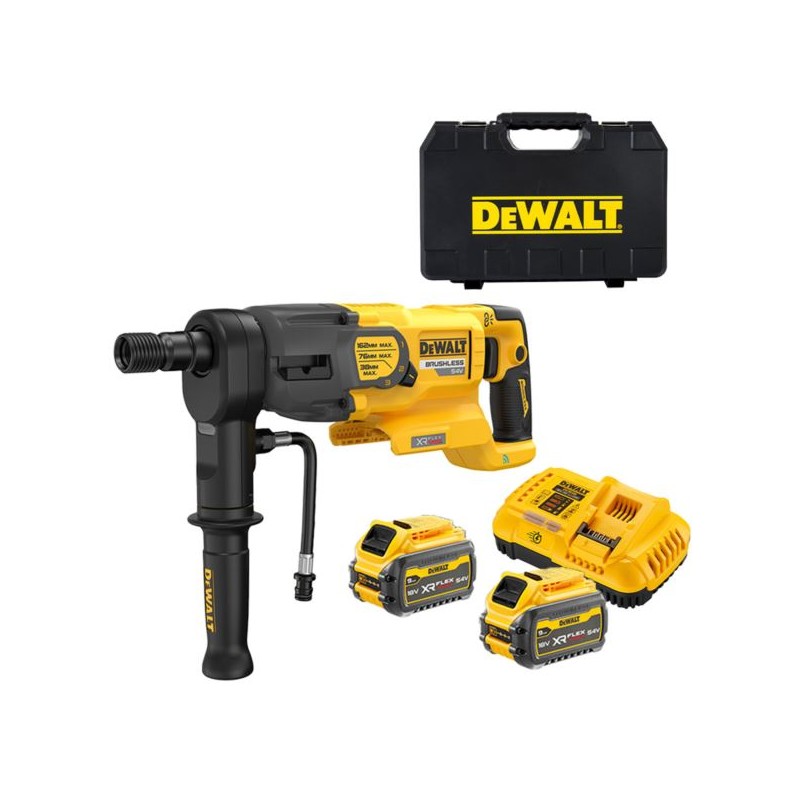 DeWALT DCD150X2-QW Diamantboormachine 18V 9 Ah Li-ion