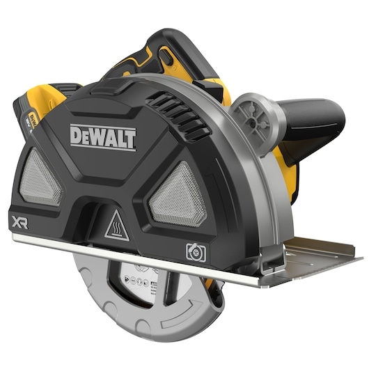 DeWALT DCS383H2-QW 18V XR Brushless Metaalcirkelzaag 190mm 2x 5.0 Ah Powerstack in TSTAK koffer