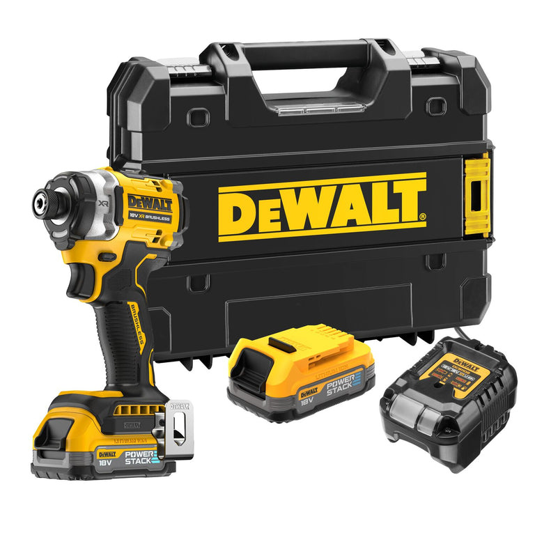 DeWalt DCF860E2T-QW 18V XR Premium Slagschroevendraaier 282 Nm 2x 2.0Ah in TSTAK