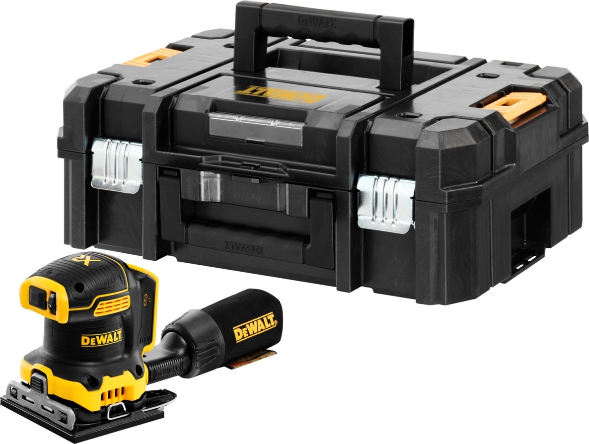 DeWALT DCW200NT-XJ Accu Vlakschuurmachine 18V excl. accu's en lader