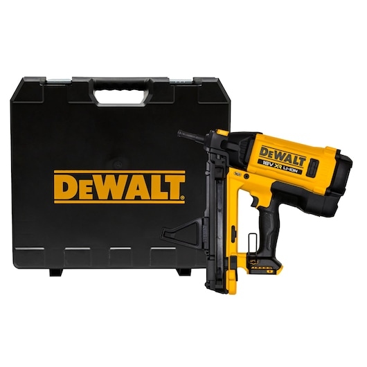 DeWALT DGN845N-XJ 18V XR C6 TRAK-IT Gas Betontacker excl. accu's en lader in koffer
