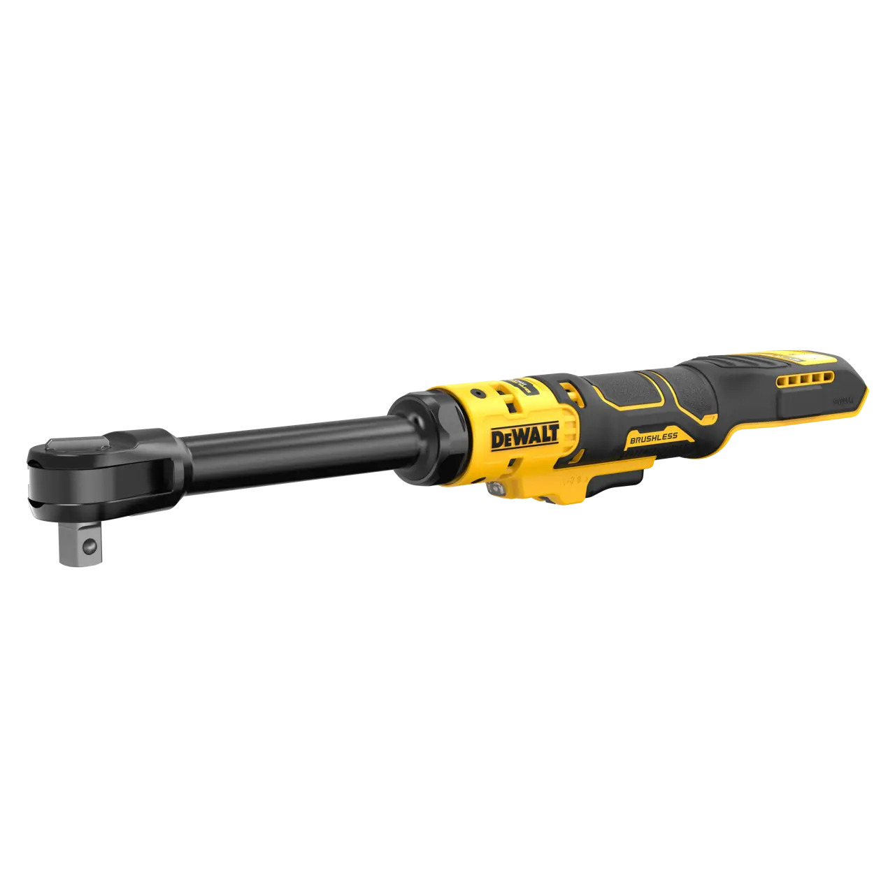 DEWALT DCF512EN-XJ 18V XR Brushless 1/2" Haakse Accu Ratelsleutel met lange nek excl. accu en lader in doos